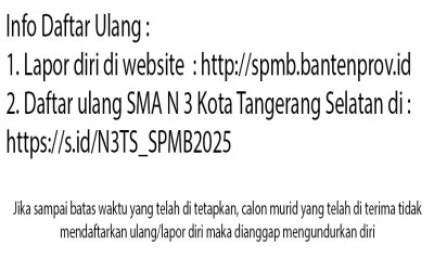 PENDAFTARAN MURID BARU Tahun 2025 - 2026